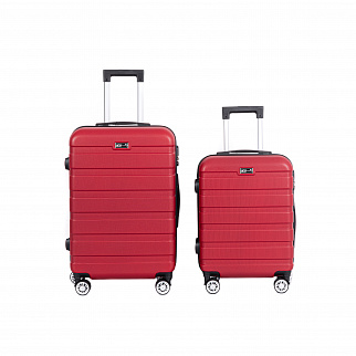 Aga Travel MR4687 bőröndszett Piros