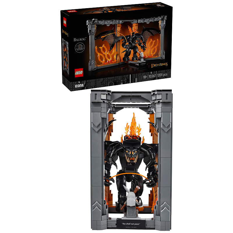 LEGO® Icons 10367 Könyvkuckó: A Gyűrűk Ura: Balrog™
