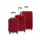 Aga Travel Bőröndkészlet MR4650 Piros