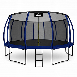 Aga SPORT EXCLUSIVE Trambulin 500 cm Sötétkék + védőháló + létra