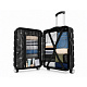 Aga Travel MR4650 Fekete utazóbőrönd szett