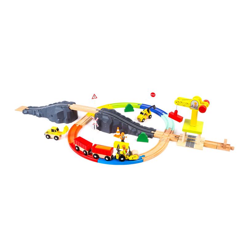 Aga4Kids Fa vonatpálya DS5645