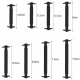 Szilikon cipőfűző készlet, 16 db 19933
