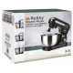 Konyhai robotgép 4,5l, 1700 W Fekete Ruhhy 16746