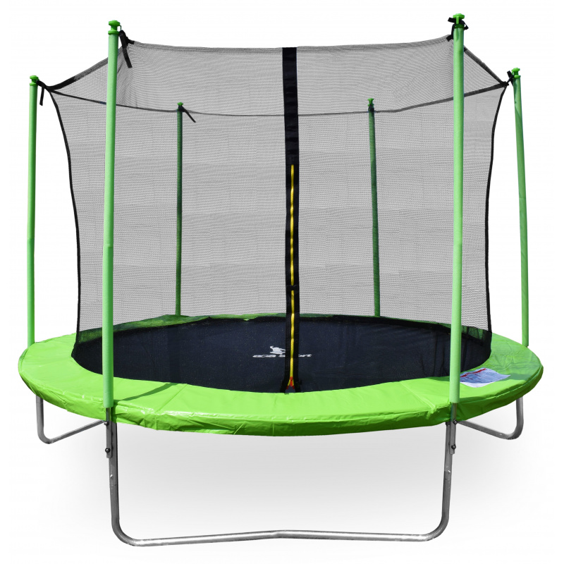 Aga SPORT FIT trambulin 250 cm Világoszöld + belső védőháló