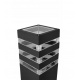 Kültéri oszlopos kerti lámpa BELLA - ME0012 - 60 cm - fekete