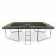 Aga Téglalap alakú trambulin 244x335 cm Fekete/Sárga