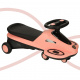 Gravity ride világító LED kerekekkel és zenélő roller 74cm rózsaszín/fekete max. 100 kg