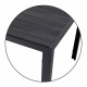 Linder Exclusiv Kerti asztal Milano 90x90x74 cm