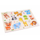 Fa puzzle Állatok 10 darab ZA4721
