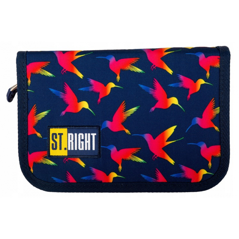 St.Egyszintes tolltartó Birds