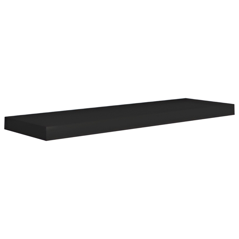 Linder Exclusiv Fali polc 120x23,5 cm Fekete