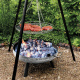 Aga Garden grillsütő állványon 4in1 OSLO kandallóval
