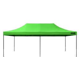 Aga Eladási stand oldalfalak nélkül 3x6 m Zöld