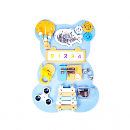 Aga4Kids Montessori fa tábla Medve Kék