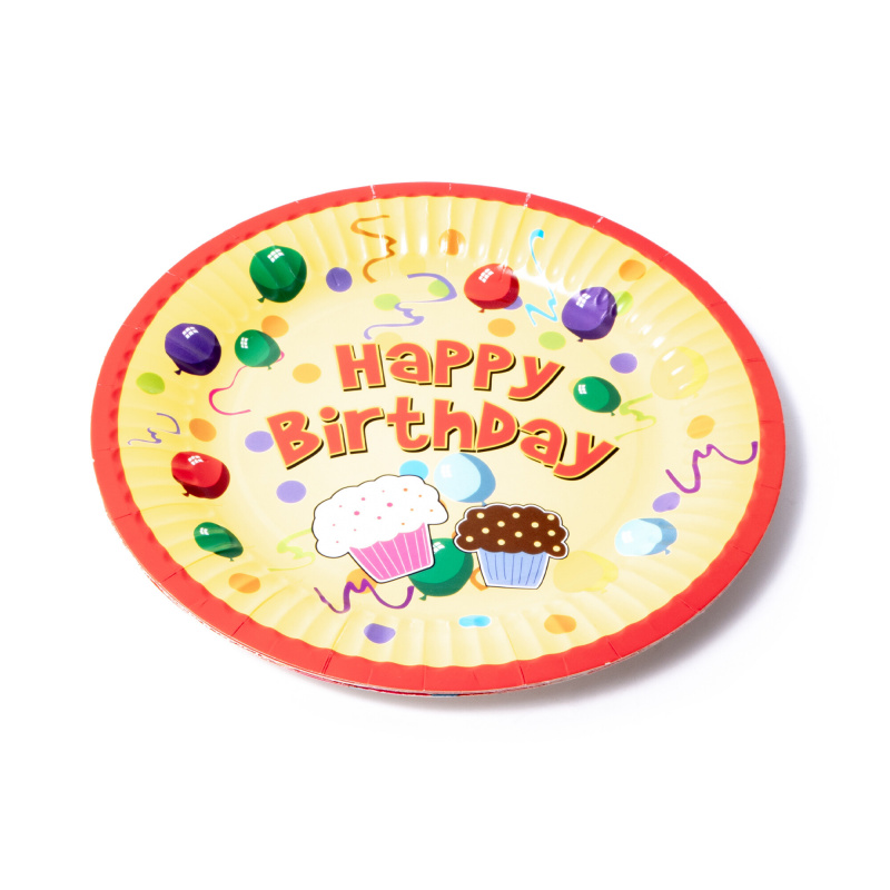 Aga4Kids Papírtányérok 23cm DS932-3 10 db