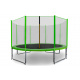 Aga SPORT PRO trambulin 335 cm Világoszöld + védőháló