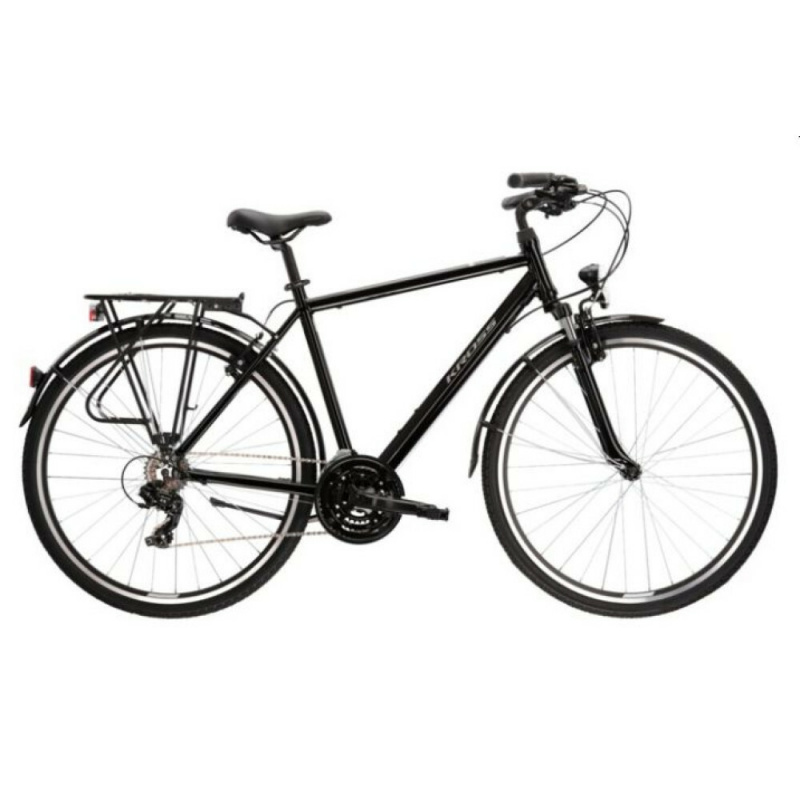 KROSS Férfi kerékpár TRANS 1.0 28" Fekete
