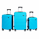 Aga Travel Bőröndkészlet MR4651 Világoskék