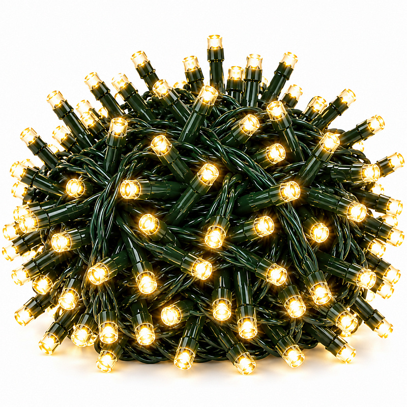 Aga Karácsonyi lánc 100 LED Meleg fehér