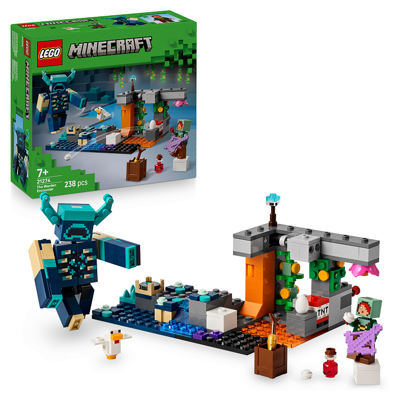 LEGO® Minecraft® 21274 Találkozás az Őrzővel