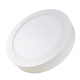 LED panel KÖR ALAKÚ BRGD0117 225x35mm felületre szerelhető - 18W - 230V - 1480Lm - meleg