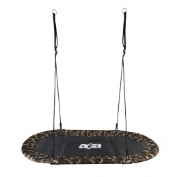 Aga Függő hintázó ovál 150x79 cm Terepmintás