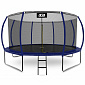 Aga SPORT EXCLUSIVE Trambulin 430 cm Sötétkék + védőháló + létra