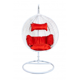 Aga Függőszék ORTA Fehér/Piros