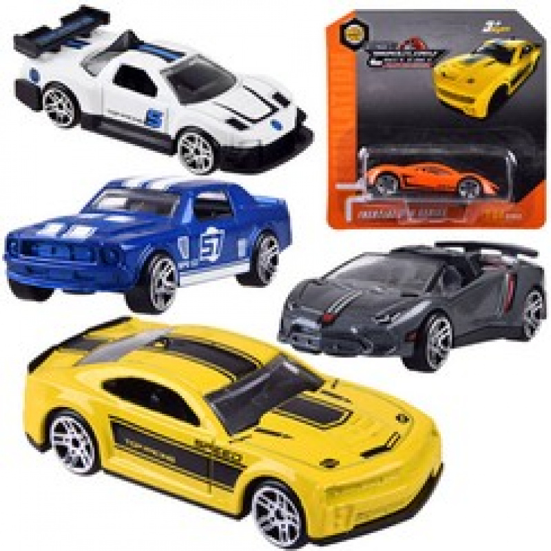 Fém rugós autó modell 1:64 ZA4343