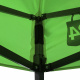 Aga Eladási stand oldalfalak nélkül 2x2 m Zöld