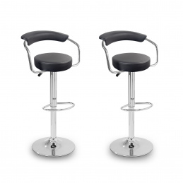 Aga 2x Bárszék MR2037 Fekete