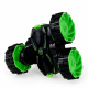 Aga4Kids Kétoldalas távirányítós autó Zöld