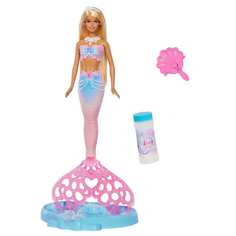 Barbie Bubbletastic sellőlány buborékfújó uszonnyal JLW56
