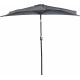 Aga félkör alakú napernyő CLASSIC 270 cm Sötétszürke