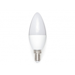 LED izzó C37 - E14 - 10W - 880 lm - hideg fehér