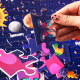 Aga4Kids Világító gyerek puzzle Naprendszer 100 darabos