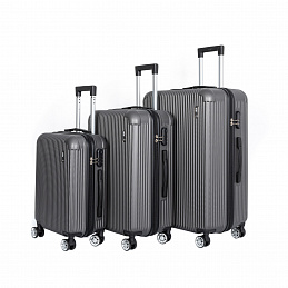 Aga Travel MR4652 bőröndszett Szürke
