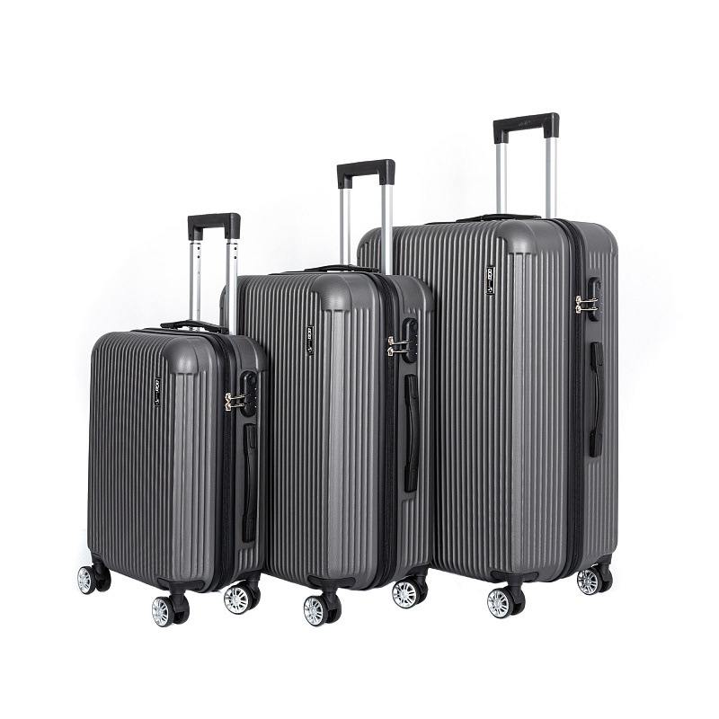 Aga Travel MR4652 bőröndszett Szürke