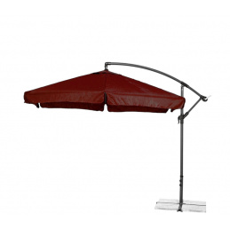 Aga kerti napernyő EXCLUSIV GARDEN 300 cm sötétbarna