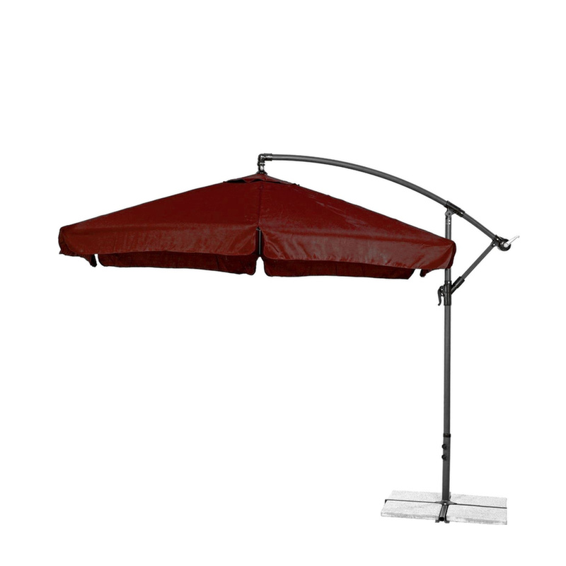 Aga kerti napernyő EXCLUSIV GARDEN 300 cm sötétbarna