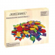 Fa mozaik 155 darabos Kruzzel 17253