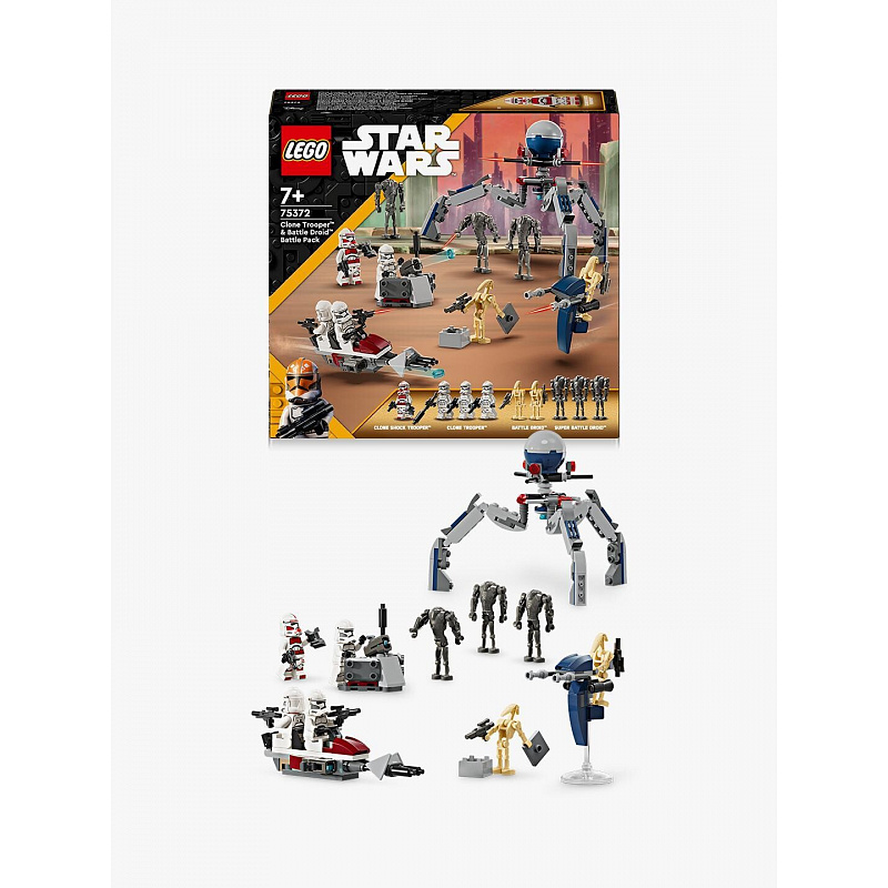 LEGO® Star Wars™ 75372 Klónkatona™ és harci droid™ harci csomag
