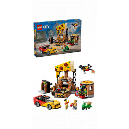 LEGO® City 60496 Pizzéria kiszállító járművekkel
