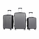 Aga Travel MR4652 bőröndszett Szürke