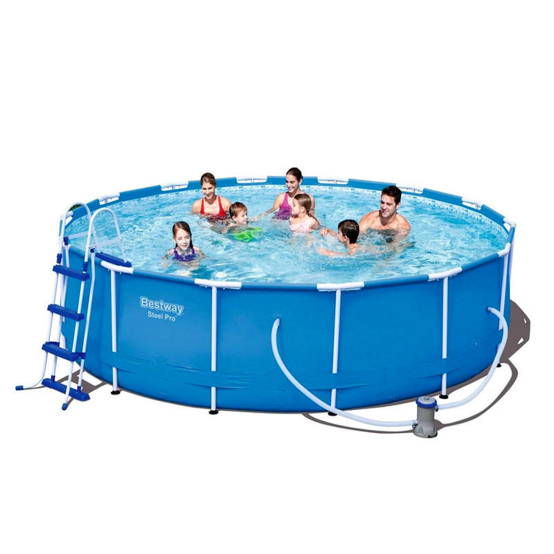 Bestway Steel Pro Frame medence  4,27 x 1 m 56422 + szűrőbetétes szűrés