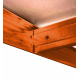 Aga Fém polc 180x90x40 cm 5 polc Kék/Narancs