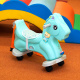 Aga4Kids Műanyag hintaló 2 az 1-ben DS3802 Kék
