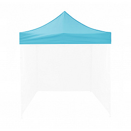 Aga Tető eladói standhoz 3x2m Világoskék