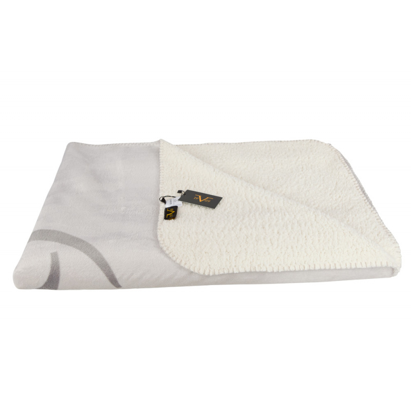 Versace 19.69 Takaró FLEECE 200x150 cm C42 világosszürke